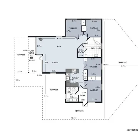 Spacious And Well-kept With And Sauna Near Oer Σπίτι διακοπών Ebeltoft